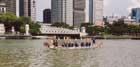 Singapore 1994. Saluting